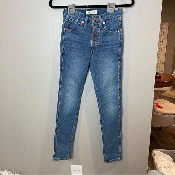 Madewell Jeans 10” High Rise Skinny 23P - Picture 1 of 12
